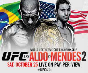 THE FIGHTING NEWS REPORTS: UFC 179 watch it this Saturday Night – If ...