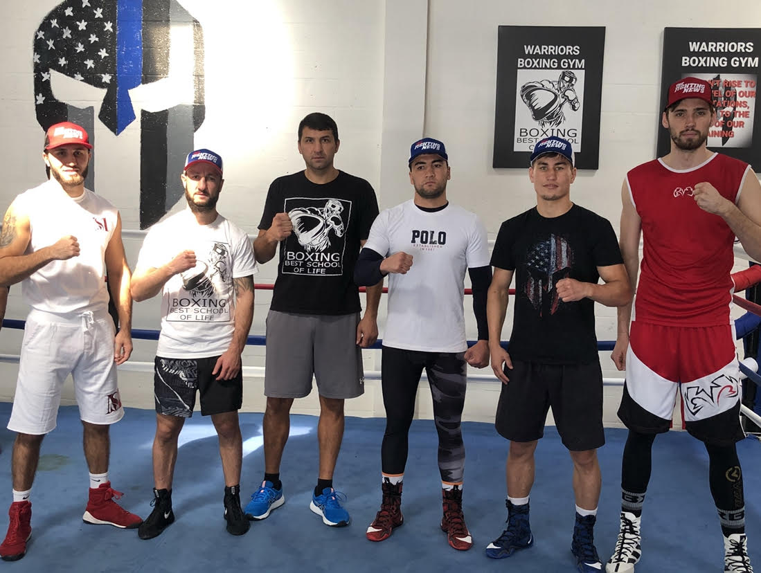 The fighters of Warriors Boxing