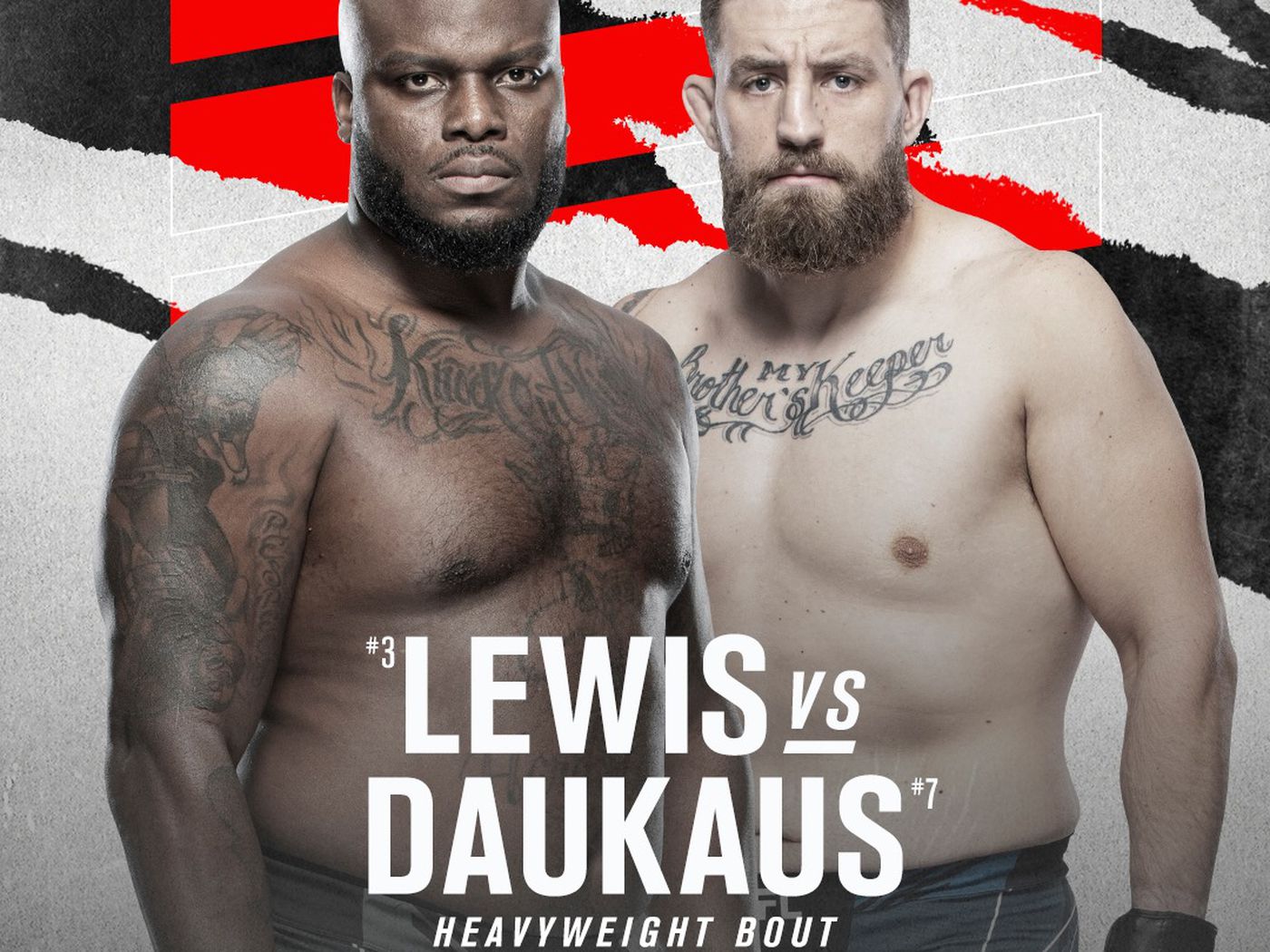 UFC FIGHT NIGHT LEWIS vs DAUKAUS